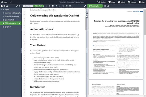 overleaf templates|overleaf simple template.